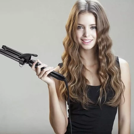 Falownica do Włosów Fale Lokówka Karbownica 22mm SOULIMA