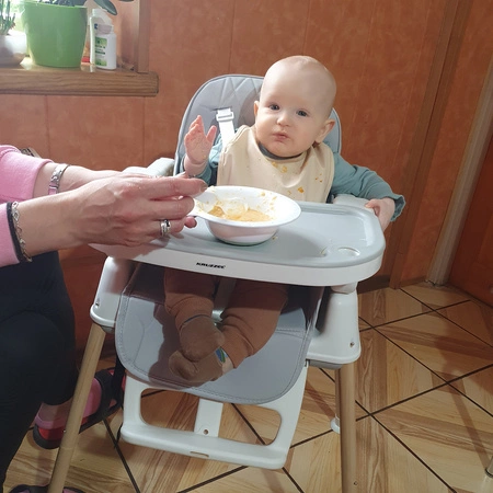 Krzesełko do Karmienia dla Dzieci Taca Fotelik 6w1 KRUZZEL