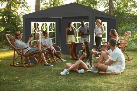 Stelaż do Pawilonu Rurki Namiotu Handlowego 3x3m MALATEC