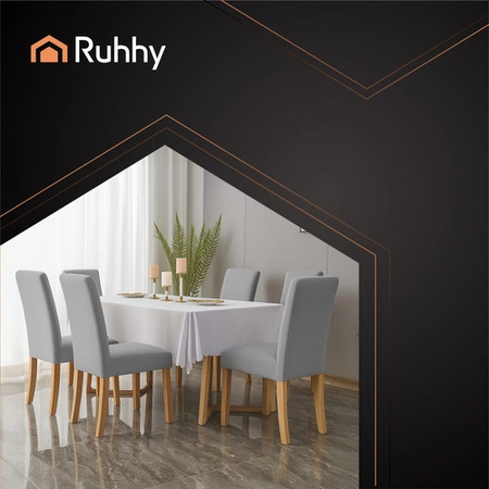 Pokrowiec na Krzesło Janoszary Uniwersalny Miękki Pokrowce na Krzesła x6 Ruhhy 25991