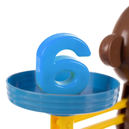 Gra Edukacyjna Iso Trade Dla Dzieci do Nauki Liczenia Waga Szalkowa Małpka