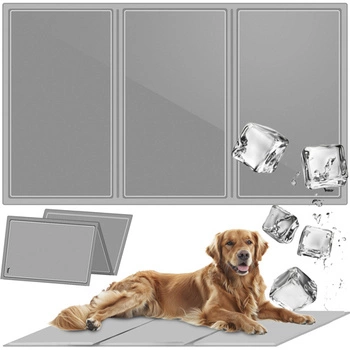 Mata Chłodząca dla Psa Kota Zwierząt Żelowa Składana XXL Legowisko 110x70cm PURLOV