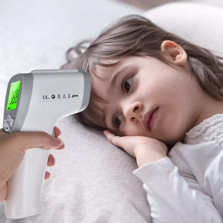 Termometr Bezdotykowy Medyczny na Podczerwień LED
