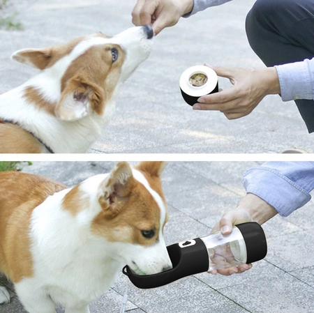 Przenośna Butelka Poidło Bidon z Miseczką dla Psa PURLOV