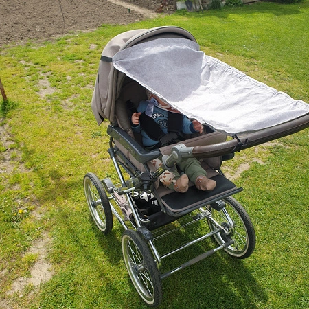 Daszek Przeciwsłoneczny do Wózka Osłonka Osłona Żagiel Ochrona Wodoodporny MALATEC