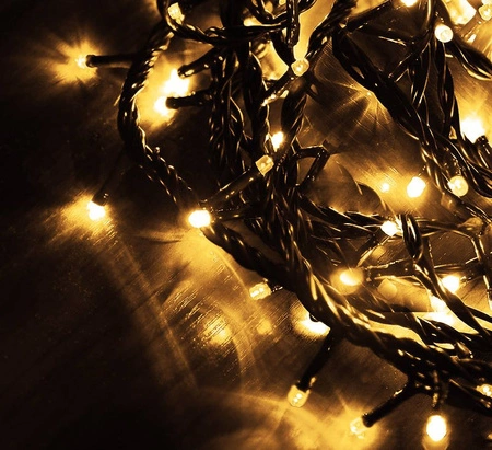 Lampki Choinkowe Łączenie Flash Zewnętrzne 500 LED