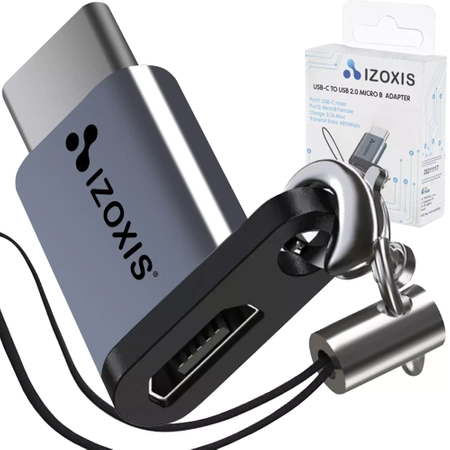 Adapter Micro USB 2.0 Typ-C USB-C Przejściówka OTG IZOXIS