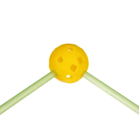 Klocki Konstrukcyjne Zestaw Słomki Patyczki Rurki do Budowania +Namiot Baza ISO TRADE