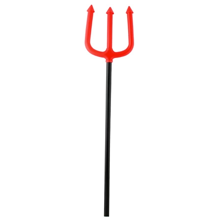 Strój Diabła na Halloween Rogi Widły Kostium Diablełka Diabeł Przebranie KRUZZEL