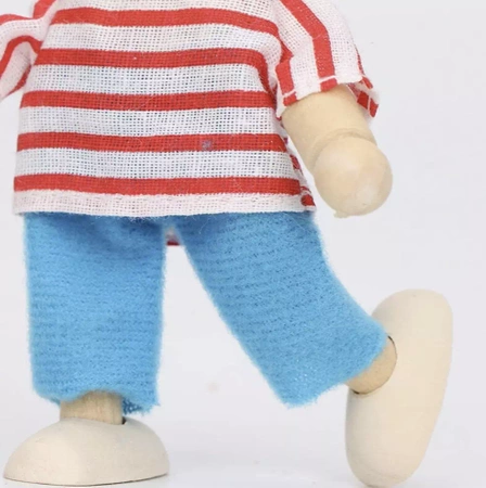 Zestaw Lalek do Domku Mała Lalka Laleczki Lalki x7 KRUZZEL