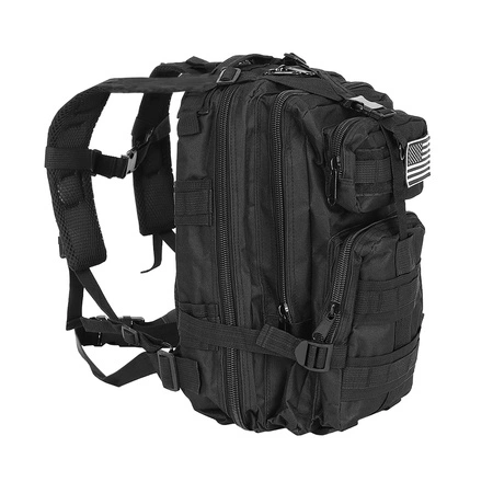 Plecak Turystyczny Trekkingowy Sportowy Wojskowy Taktyczny Czarny Męski XL TRIZAND