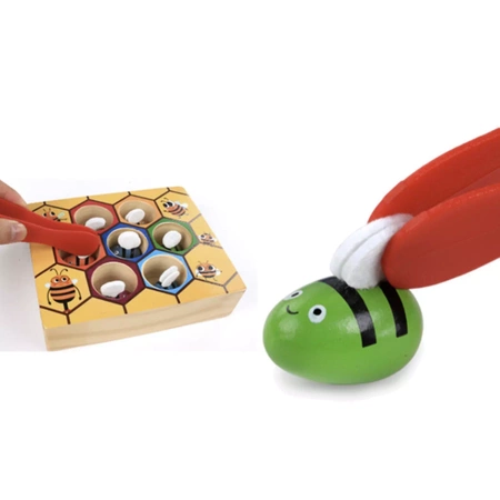 Gra Plaster Miodu Montessori Pracowite Pszczółki KRUZZEL