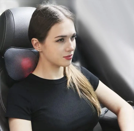 Masażer do Szyi Karku Shiatsu Pleców Ciała Ramion Grzejący Poduszka Masażu SOULIMA