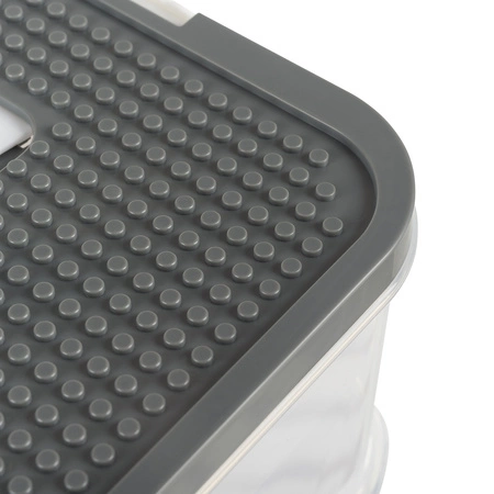 Pojemnik na Klocki Pudełko 35l Organizer z Przegródkami Duży 5 Piętrowy Kruzzel 25759
