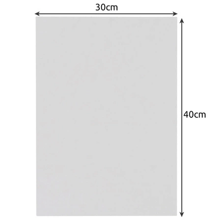 Płótno Podobrazie Malarskie 40x30 cm do Malowania Bawełniane Zestaw 8szt MAALEO