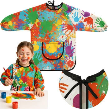 Fartuszek do Malowania dla Dzieci Ochronny Fartuch Kuchenny dla Dziecka 4-6 KRUZZEL 26122