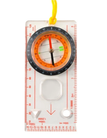 Kompas Mapowy Płytkowy Podziałka Busola Mapnik TRIZAND