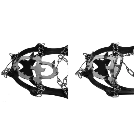 Raczki na Buty Kolce Turystyczne 44-47 Raki + Etui TRIZAND