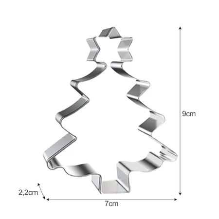 Foremki Świąteczne Wykrawacze do Ciastek Pierników RUHHY