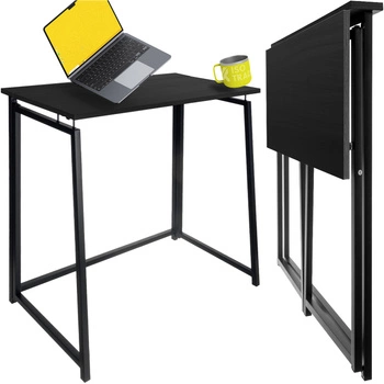 Biurko Składane Lekkie Industrialne Loft Komputerowe Stolik pod Laptopa RUHHY 26117