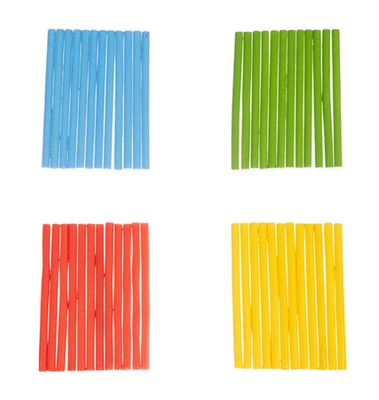 Patyczki do Nauki Liczenia Drewniane Liczydło Cyferki + Znaki Matematyczne KRUZZEL