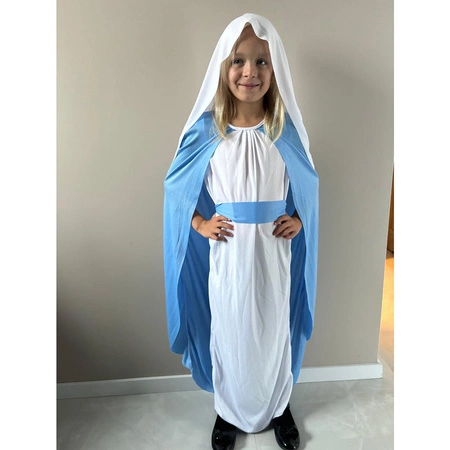 Strój Maryja na Jasełka Kostium Matka Boska Przebranie Maryi Kostium Zestaw KRUZZEL