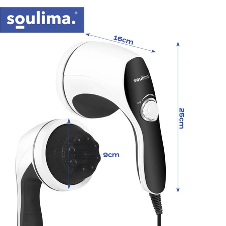 Masażer Wyszczuplający Antycellulitowy Ujędrniający do Ciała Nóg Pleców 9w1 SOULIMA
