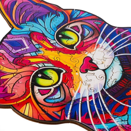 Puzzle Drewniane Układanka Klocki dla Dzieci Dorosłych Gra Logiczna Prezent KRUZZEL