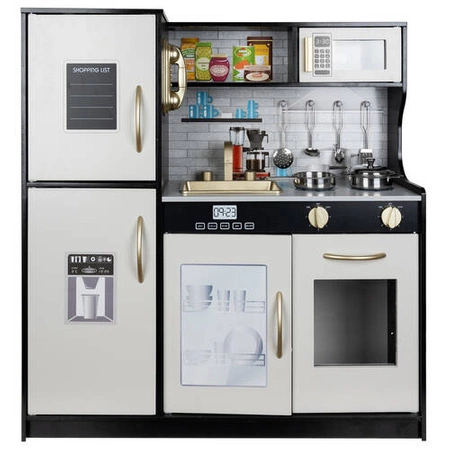 Drewniana Kuchnia dla Dzieci Światło XL Akcesoria KRUZZEL