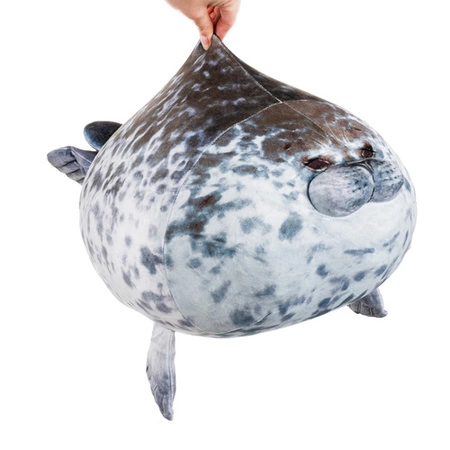 Maskotka Pluszak Poduszka Foka Zabawka Przytulanka Poduszka dla Dzieci 0+ KRUZZEL