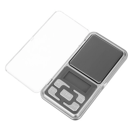 Waga Jubilerska Precyzyjna Elektroniczna 0,1g 500g Kieszonkowa na Baterie RUHHY