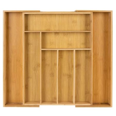 Wkład do Szuflady Organizer na Sztućce Bambus 50cm RUHHY