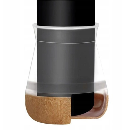 Nakładki na Nogi Krzesła z Grubym Filcem Ochronne Filc 13-23 mm Nakładka x4 RUHHY