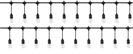 Girlanda Duże Lampki Ogrodowe Zewnętrzne 10m 20szt GARDLOV