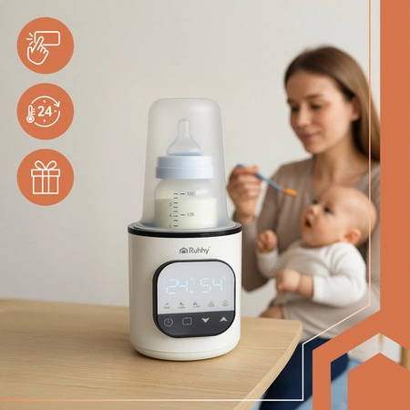 Podgrzewacz do Butelek Pokarmu Mleka Wody dla Dzieci Niemowląt Sterylizator RUHHY 25962