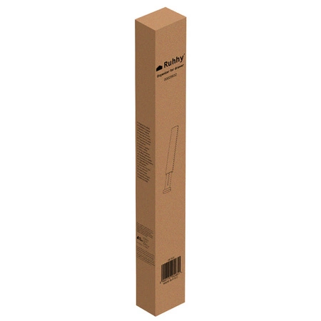 Organizer do Szuflady Seprator Szuflad Regulowana Przegroda Bambus Biały x4 RUHHY