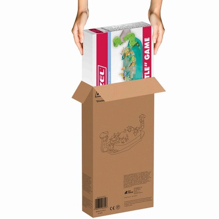 Gra Dinozaury Zręcznościowa dla Dzieci Dinozaur Bitwa Dinozaurów Strzelanka KRUZZEL