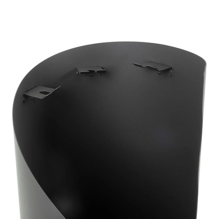 Przybory Kominkowe Akcesoria do Kominka Pieca Loft Stalowe Zestaw + Stojak Kaminer 25970