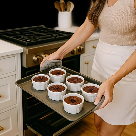 Kokilki do Zapiekania Naczynie Żaroodporne Czarka Miseczka Zastaw 6 Kokilka RUHHY