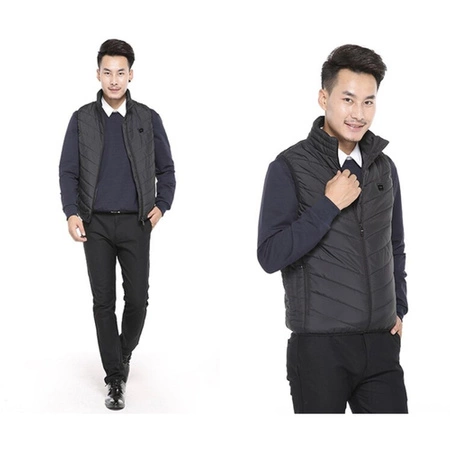 Kamizelka Podgrzewana na USB Kurtka Bezrękawnik Zimowa Ogrzewana Uniseks M TRIZAND