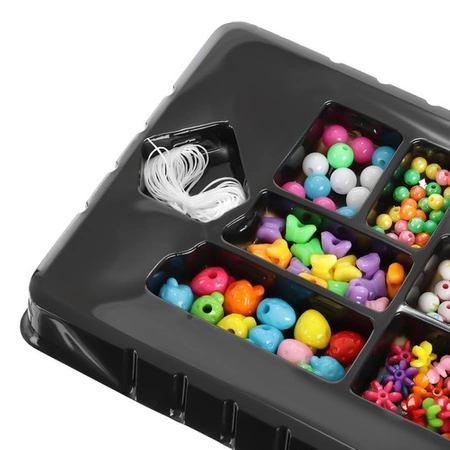 Zestaw do Robienia Bransoletek Biżuterii Naszyjników Koraliki Koralików DIY ISO TRADE