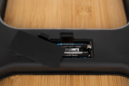 Waga Łazienkowa LED Naturalny Bambus max aż 180kg ISO TRADE