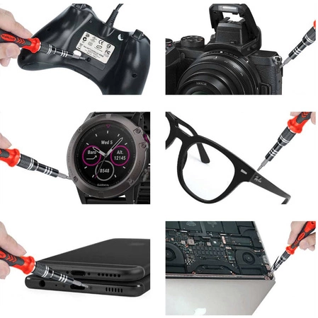 Wkrętaki Precyzyjne Końcówki Imbus Torx Bity 110el BIGSTREN