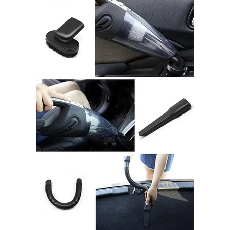 Odkurzacz Samochodowy Bezprzewodowy Ręczny Akumulatorowy Mocny Końcówki USB Xtrobb 26203