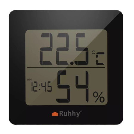 Termometr Elektroniczny Stacja + Higrometr 5w1 LCD RUHHY
