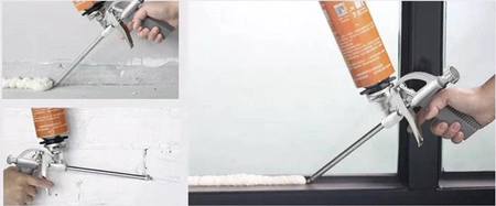 Pistolet do Pianki Montażowej Piany do Piana Montażowa Metalowy + Regulacja BIGSTREN