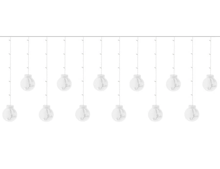 Kule Wiszące Lampki Choinkowe Kurtyna 108 LED cb ISO TRADE