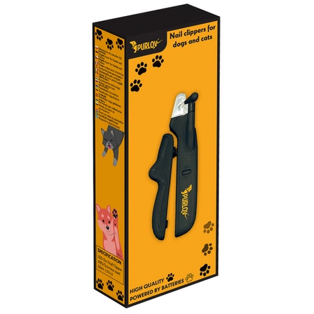 Obcinaczki do Pazurów dla Psa Kota LED Nożyczki Obcinacz Cążki Cęgi Pilnik PURLOV