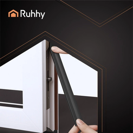 Uszczelka do Okien Okna Drzwi Samoprzylepna Taśma Okienna Uszczelniająca 4m czarna Ruhhy 26267