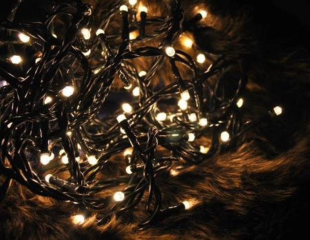 Lampki Choinkowe Łączenie Flash Zewnętrzne 500 LED